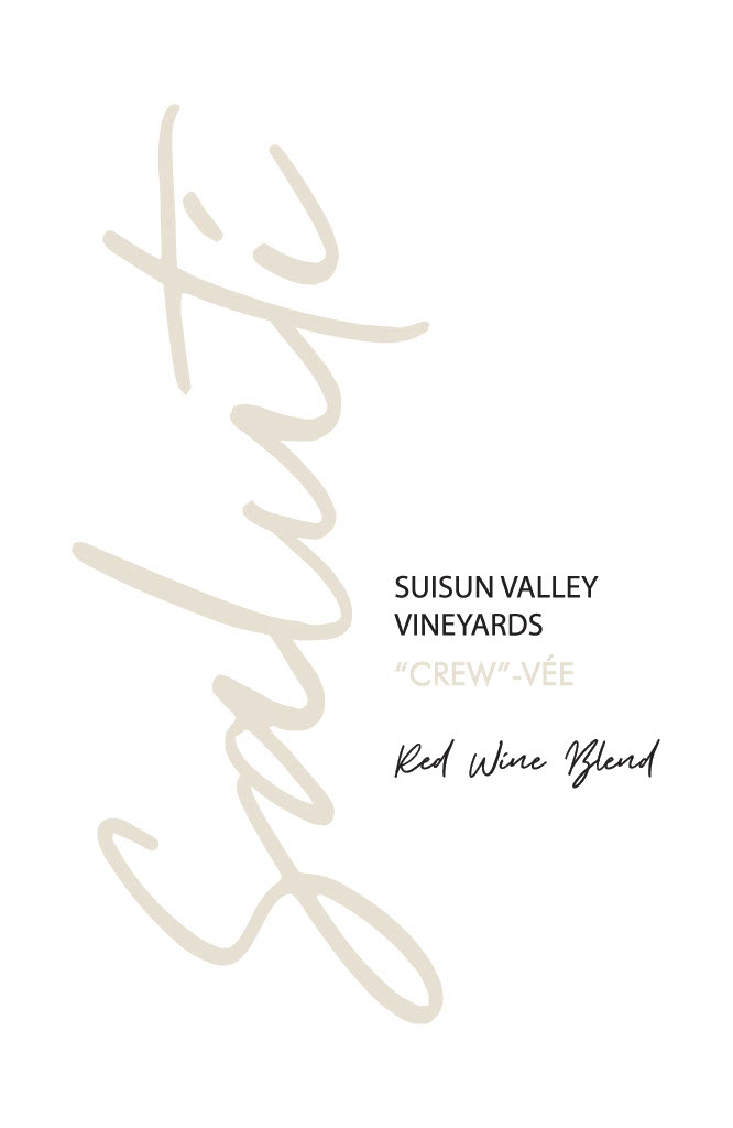 TABC label artwork for Suisun Valley Vineyards Saluti