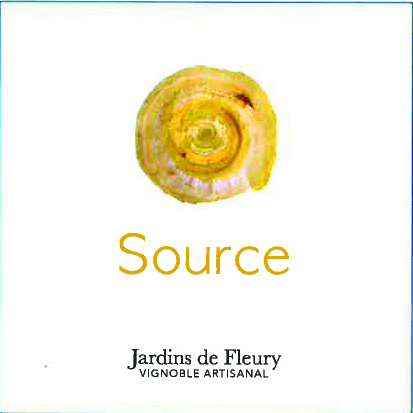TABC label artwork for Jardins de Fleury, Val de Loire Chenin Blanc "Source"