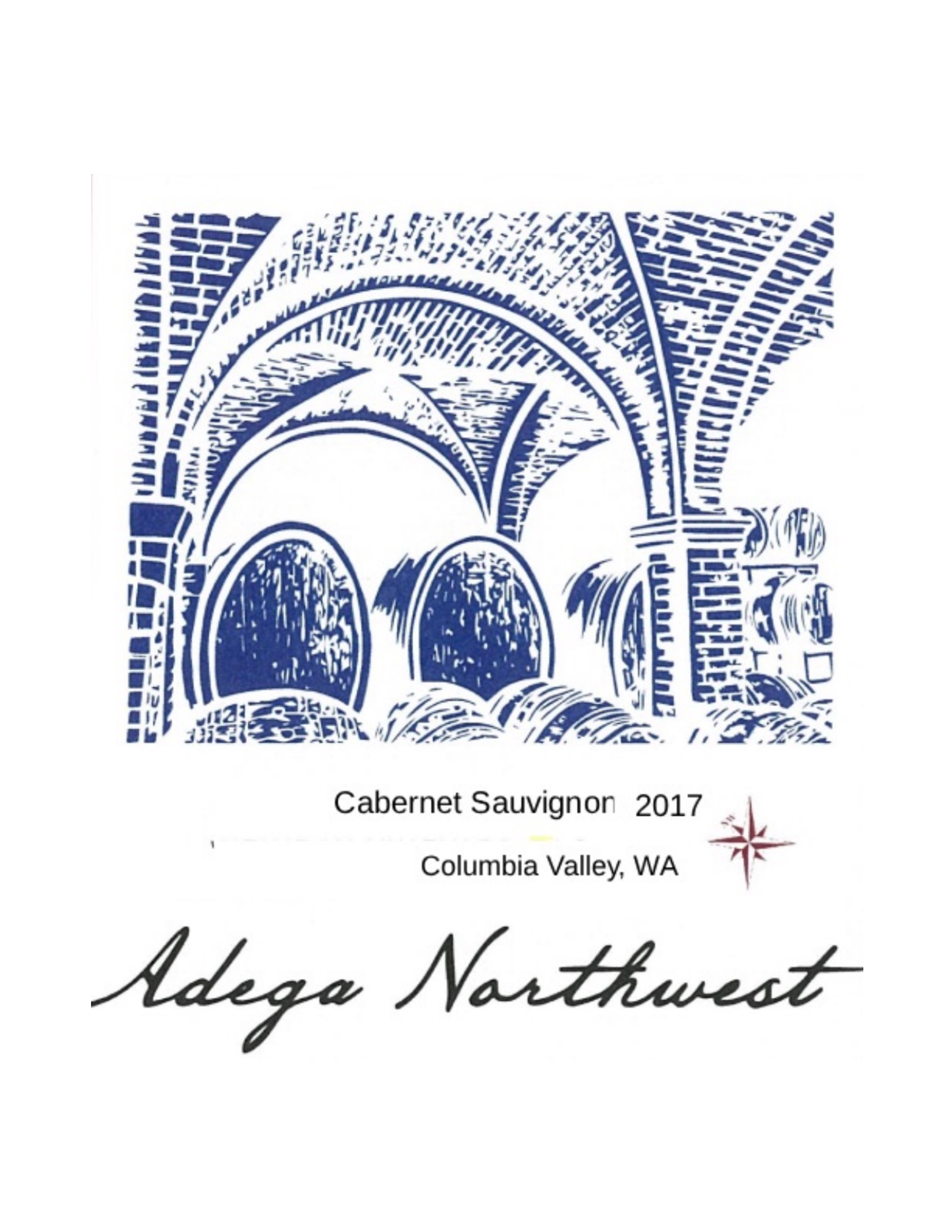 TABC label artwork for Adega Northwest Cabernet Sauvignon