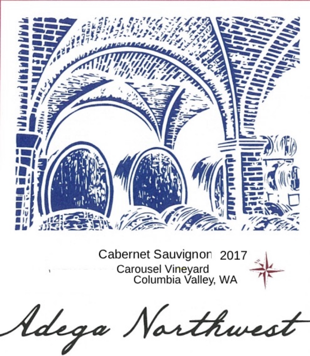 TABC label artwork for Adega Northwest Cabernet Sauvignon Carousel Vineyard