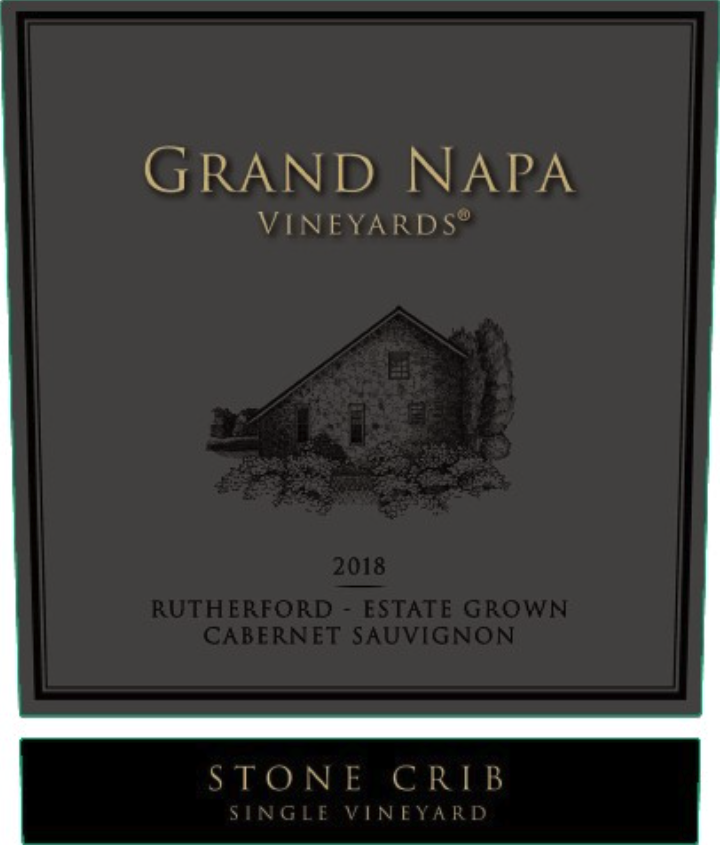 TABC label artwork for Grand Napa Vineyards Stone Crib Rutherford Estate Cabernet Sauvignon
