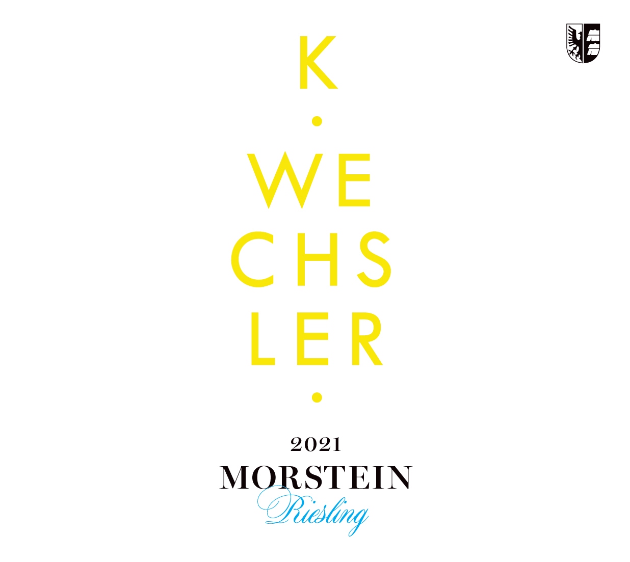 TABC label artwork for Wechsler, Riesling "Morstein"