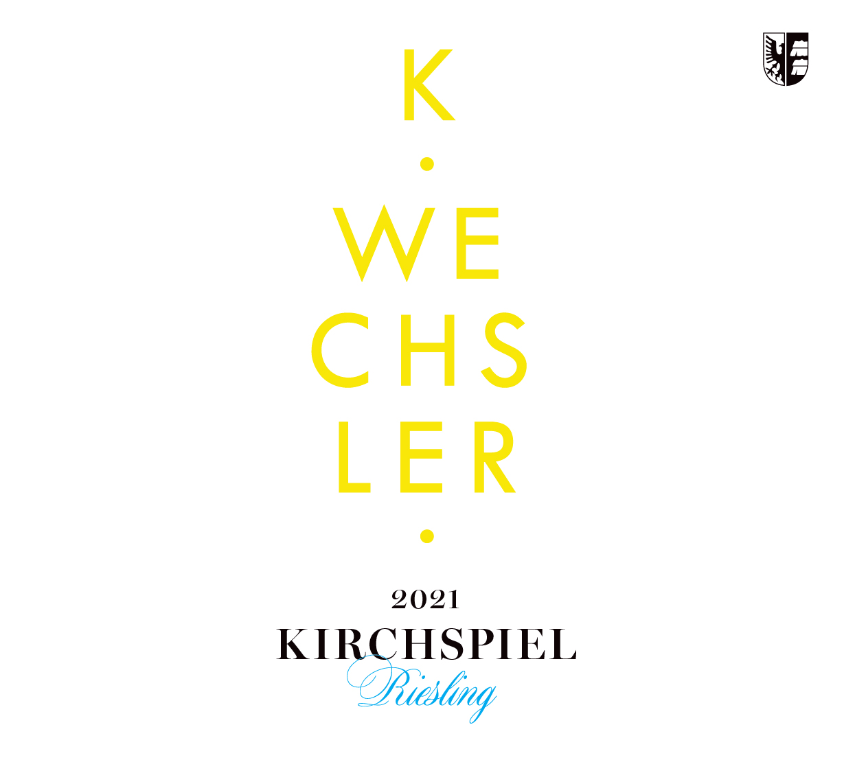 TABC label artwork for Wechsler, Riesling "Kirchspiel"