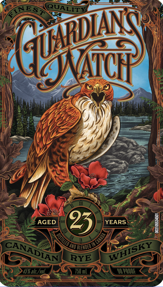 TABC label artwork for GUARDIAN'S WATCH ORPHAN BARREL