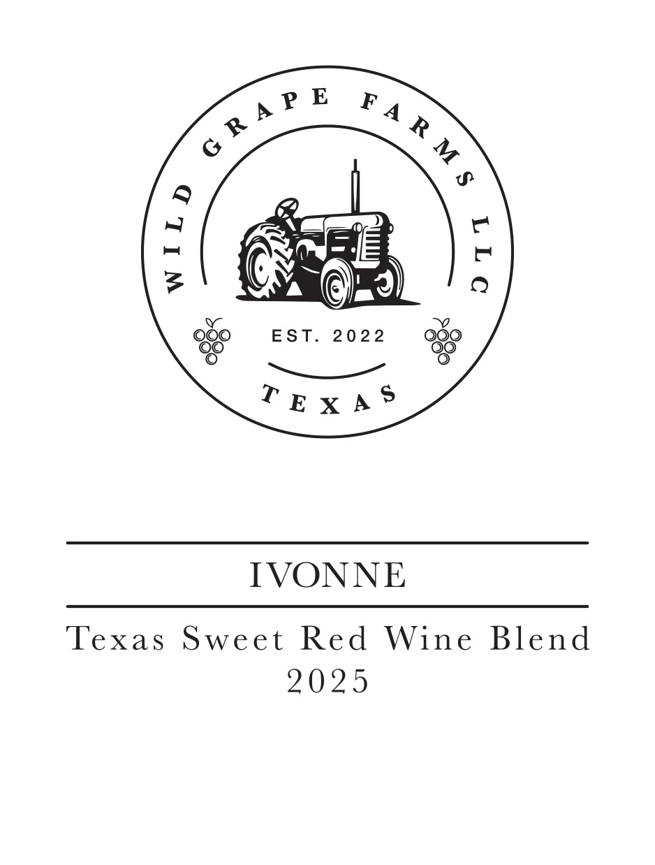 TABC label artwork for Wild Grape Farms Ivonne