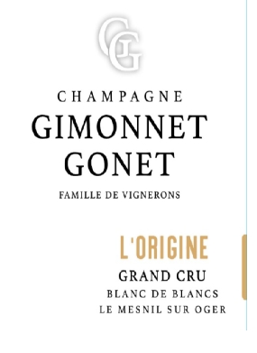 TABC label artwork for CHAMPAGNE GIMONNET-GONET