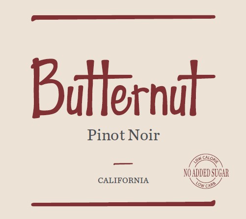 TABC label artwork for Butternut Pinot Noir California