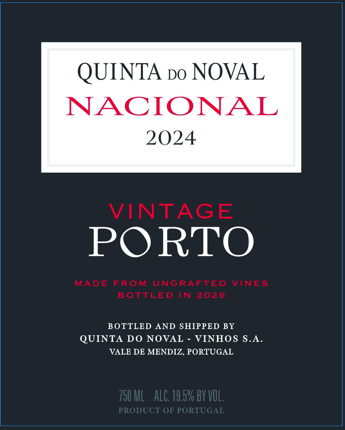 TABC label artwork for Quinta do Noval Nacional Porto
