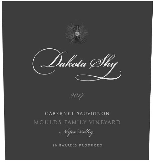 TABC label artwork for Dakota Shy Moulds Family Vineyard Cab Sauv Napa Valley
