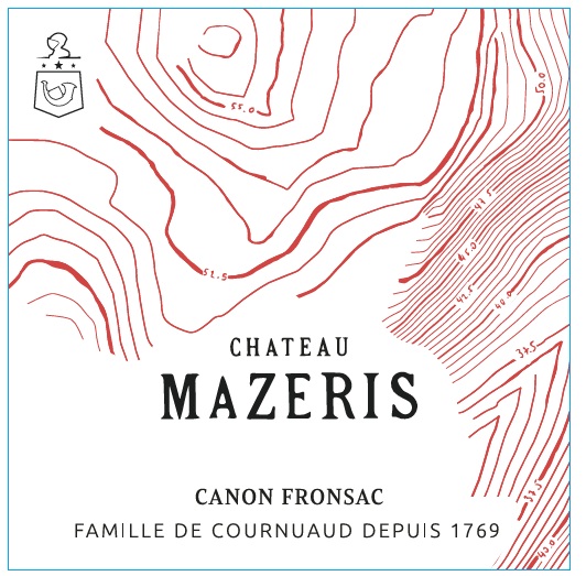 TABC label artwork for CHATEAU MAZERIS CANON FRONSAC