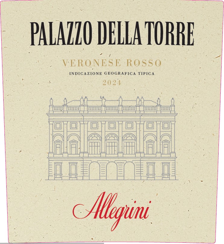 TABC label artwork for Allegrini Red Wine Palazzo Della Torre Veronese Igt
