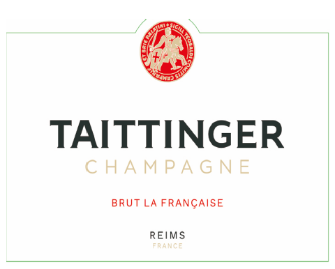 TABC label artwork for Taittinger Champagne Brut La Francaise